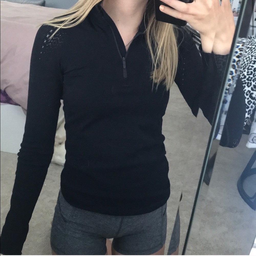 Lululemon Seamless Mesh 1/4 Zip